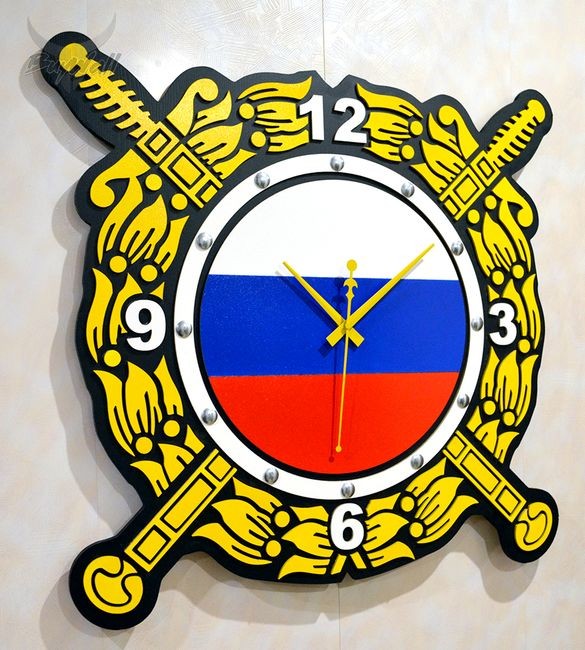 Часы настенные "МВД" Часы настенные "МВД"