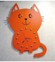 Часы настенные "КОТИК" Черный Часы настенные "КОТИК" Черный