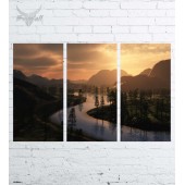 Модульная картина "Природа №12"