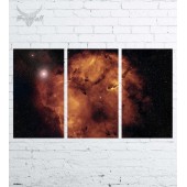 Модульная картина "Космос №9"
