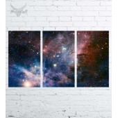 Модульная картина "Космос №14"