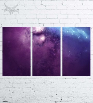 Модульная картина "Космос №15" Модульная картина "Космос №15"