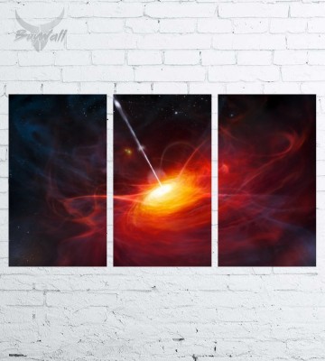 Модульная картина "Космос №19" Модульная картина "Космос №19"