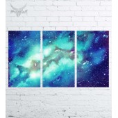 Модульная картина "Космос №42"