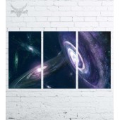 Модульная картина "Космос №44"
