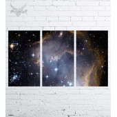 Модульная картина "Космос №84"
