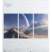 Модульная картина "Космос №173"