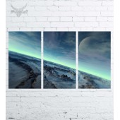 Модульная картина "Космос №176"