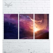 Модульная картина "Космос №200"