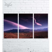 Модульная картина "Космос №208"
