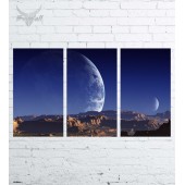 Модульная картина "Космос №214"