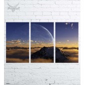 Модульная картина "Космос №215"