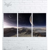Модульная картина "Космос №221"