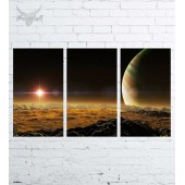 Модульная картина "Космос №227"