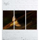 Модульная картина "Космос №96"