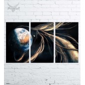 Модульная картина "Космос №113"