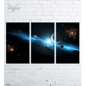Модульная картина "Космос №117"