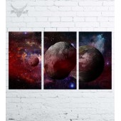 Модульная картина "Космос №139"