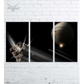 Модульная картина "Космос №140"
