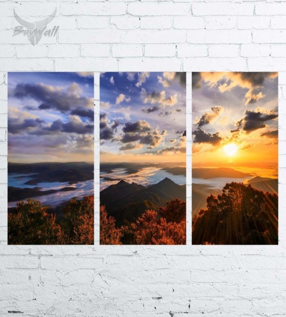 Модульная картина "Природа №1701" Модульная картина "Природа №1701"