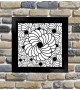Светодиодная панель "Skyheart", размер 300мм, Алюминий/Черный Светодиодная панель "Skyheart", размер 300мм, Алюминий/Черный