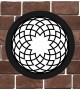 Светодиодная панель "Symbol", размер 300мм, Белый/Черный