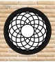 Светодиодная панель "Onyx", размер 300мм, Белый/Черный