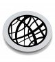 Светодиодная панель "Skymane", размер 300мм, Белый/Черный Светодиодная панель "Skymane", размер 300мм, Белый/Черный