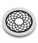 Светодиодная панель "Onyx", размер 300мм, Белый/Черный
