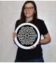 Светодиодная панель "Atlas", размер 300мм, Белый/Черный Светодиодная панель "Atlas", размер 300мм, Белый/Черный