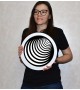 Светодиодная панель "Sirius", размер 300мм, Белый/Черный