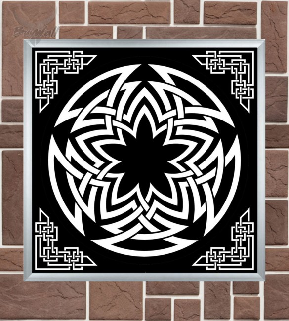 Светодиодная панель "Stardust", размер 600мм, Алюминий