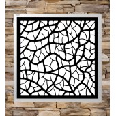 Светодиодная панель "Noel", размер 600мм, Белый/Черный
