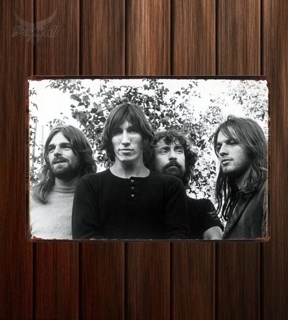 Металлическая табличка Pink Floyd Металлическая табличка Pink Floyd