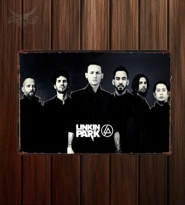 Металлическая табличка "Linkin Park №1" Металлическая табличка "Linkin Park №1"
