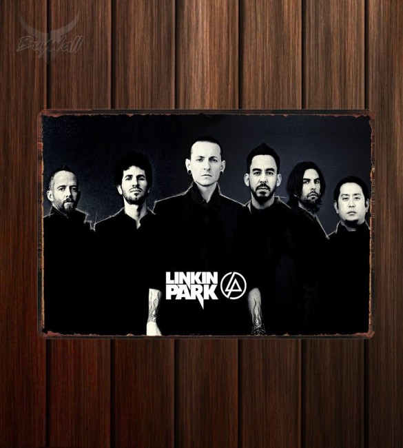 Металлическая табличка "Linkin Park №1" Металлическая табличка "Linkin Park №1"