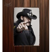 Металлическая табличка Лемми Motorhead