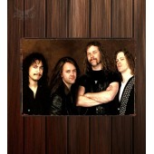 Металлическая табличка "Metallica №1"