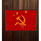 Металлическая табличка СССР